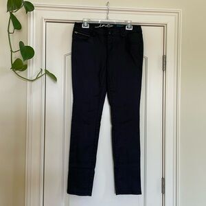 Black Coated Jeans